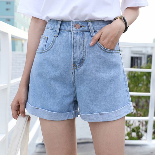 summer korean crimping high waist shorts women plus size shorts jeans casual minimalism denim women loose women's, White;black
summer korean crimping high waist shorts women plus size shorts jeans casual minimalism denim women loose women's, White;black