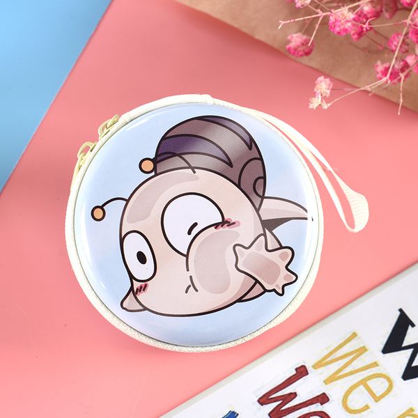 2019 new multi-function women's mini wallet women cartoon circle bag cute student coin purse, White
2019 new multi-function women's mini wallet women cartoon circle bag cute student coin purse, White