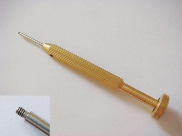 

screwdriver for installing spacers grabbing screws m2.35 and m2.85 for spring hinge wood sunglasses tsh-10,zsh-02 etc, White;black