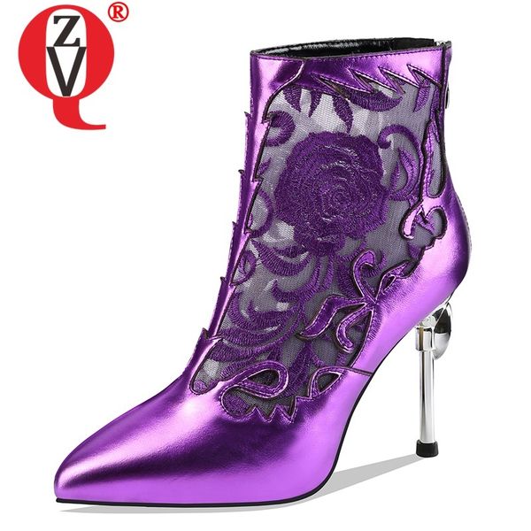 zvq spring new fashion women boots outside super high heels pointed toe zip genuine leather women shoes drop shipping size 33-40, Black
zvq spring new fashion women boots outside super high heels pointed toe zip genuine leather women shoes drop shipping size 33-40, Black