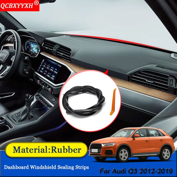 qcbxyyxh car-styling rubber anti-noise soundproof dustproof car dashboard windshield sealing strips parts for q3 2012-2019
qcbxyyxh car-styling rubber anti-noise soundproof dustproof car dashboard windshield sealing strips parts for q3 2012-2019