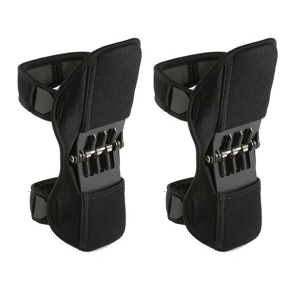 car motorcycle elbow knee pads power lift joint support knee pads powerful rebound spring force protection booste band, Black;gray 
car motorcycle elbow knee pads power lift joint support knee pads powerful rebound spring force protection booste band, Black;gray