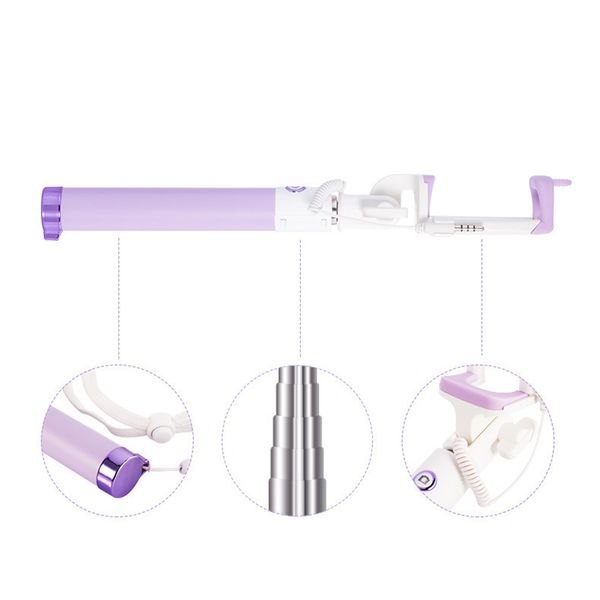 universal wired selfie stick tripod monopod with button vlog silicone handle for iphone xiaomi huawei android phone samsung 
universal wired selfie stick tripod monopod with button vlog silicone handle for iphone xiaomi huawei android phone samsung