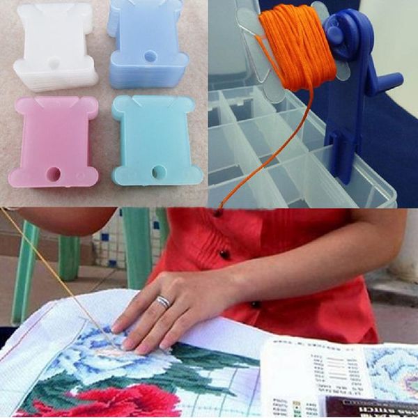 50pcs embroidery floss craft thread bobbin cross stitch storage holder plastic, Black
50pcs embroidery floss craft thread bobbin cross stitch storage holder plastic, Black