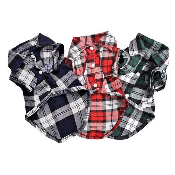 plaid shirts style pet dog cloth cute pet spring and summer short sleeve clothes dog apparel
plaid shirts style pet dog cloth cute pet spring and summer short sleeve clothes dog apparel