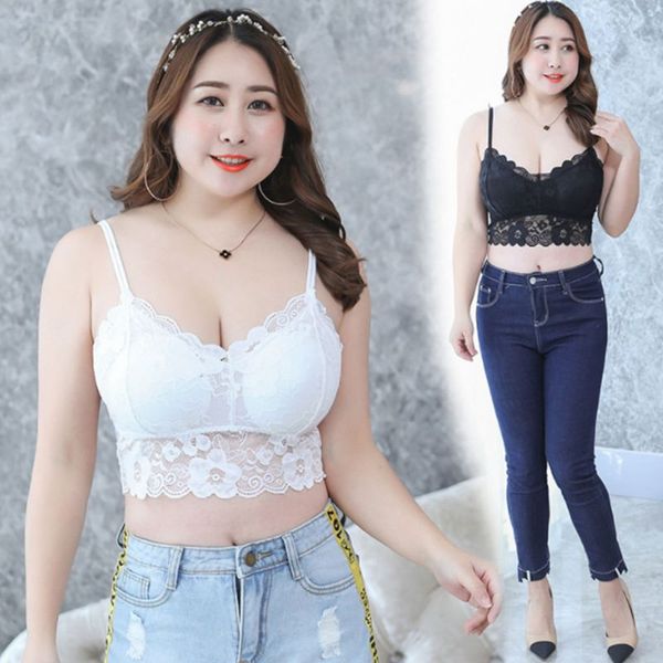 womens plus size deep v-neck crop seamless scalloped sheer floral lace bralette padded wireless underwear vest xl-3xl, Red;black
womens plus size deep v-neck crop seamless scalloped sheer floral lace bralette padded wireless underwear vest xl-3xl, Red;black