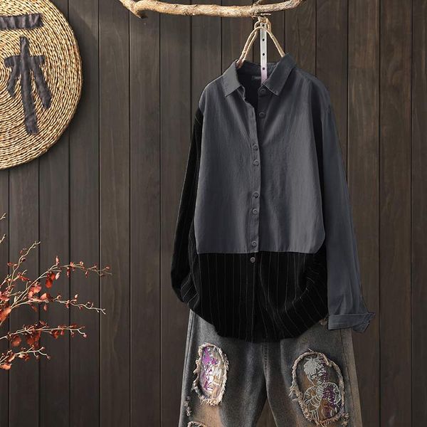zanzea women blouses 2019 fashion autumn patchwork color shirt ladies casual lapel neck tunic cotton buttons down blusas, White
zanzea women blouses 2019 fashion autumn patchwork color shirt ladies casual lapel neck tunic cotton buttons down blusas, White