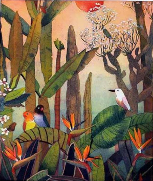 jutta votteler - urwaldabend home decor handpainted & hd print oil painting on canvas wall art canvas pictures 191226
jutta votteler - urwaldabend home decor handpainted & hd print oil painting on canvas wall art canvas pictures 191226