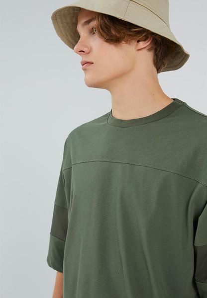 men's 2020 fashion leisure youth trend brand simple olive green men's cotton short sleeve t-shirt, White;black
men's 2020 fashion leisure youth trend brand simple olive green men's cotton short sleeve t-shirt, White;black