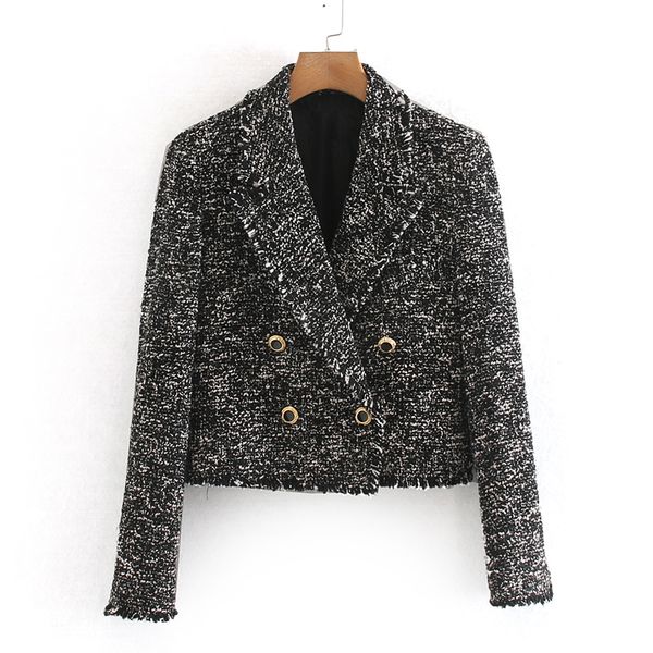 malina notched double breasted blazers women fashion casual long sleeve jackets women elegant texture suits female ladies ke, White;black
malina notched double breasted blazers women fashion casual long sleeve jackets women elegant texture suits female ladies ke, White;black