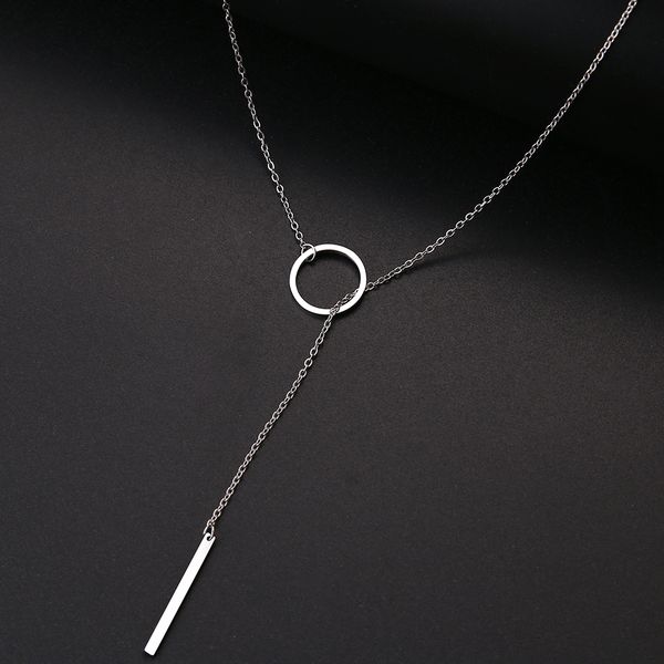 jewellery women long chain pendant necklace creative geometric shapes stainless steel gold and silver color jewelry gift for women girls
jewellery women long chain pendant necklace creative geometric shapes stainless steel gold and silver color jewelry gift for women girls