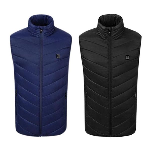 men electric heated jacket vest hiking vests heating waistcoat thermal warm clothing winter clothes for sports hiking fishing, Gray;blue
men electric heated jacket vest hiking vests heating waistcoat thermal warm clothing winter clothes for sports hiking fishing, Gray;blue