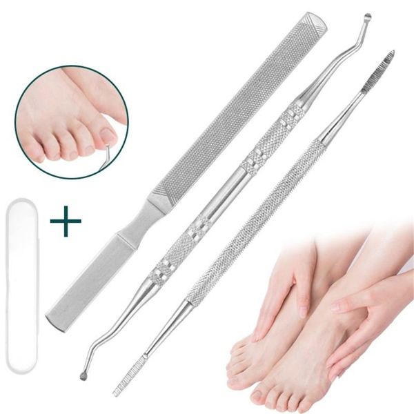 nail art kits dual-ended silver groove pick toe finger corrector cuticle pusher stainless steel remover dead skin manicure tools with box
nail art kits dual-ended silver groove pick toe finger corrector cuticle pusher stainless steel remover dead skin manicure tools with box