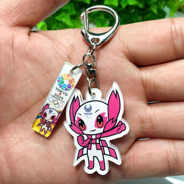 2020 japan olympic games keychain souvenir blue miraitowa / red someness acrylic keychain bag pendant wholesale, Silver
2020 japan olympic games keychain souvenir blue miraitowa / red someness acrylic keychain bag pendant wholesale, Silver