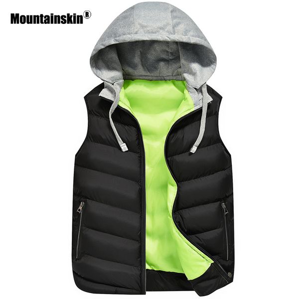 q winter new men's vests slim sleeveless waistcoats mens hooded coats casual jacket male thick outerwear 4xl eweqw, Black;white
q winter new men's vests slim sleeveless waistcoats mens hooded coats casual jacket male thick outerwear 4xl eweqw, Black;white