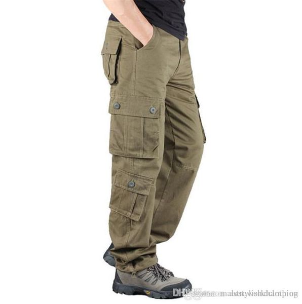 designer mens cargo pants army green long straight loose mens jogger trousers outdoor mid waist male clothing, Black
designer mens cargo pants army green long straight loose mens jogger trousers outdoor mid waist male clothing, Black