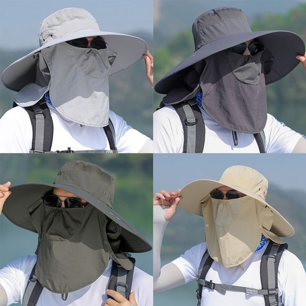 outdoor flap cap protection for neck and face wide brim sunshade windproof quick drying fisherman bucket hat for hiking fishing, Black;white
outdoor flap cap protection for neck and face wide brim sunshade windproof quick drying fisherman bucket hat for hiking fishing, Black;white