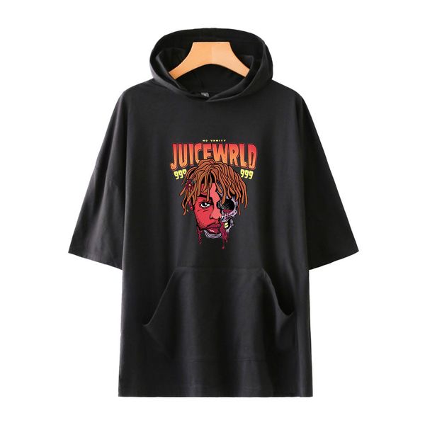 juice wrld hip hop rapper 2d short-sleeved hoodie women men summer hip hop 2019 new kpop fashion trend short sleeve, Black
juice wrld hip hop rapper 2d short-sleeved hoodie women men summer hip hop 2019 new kpop fashion trend short sleeve, Black