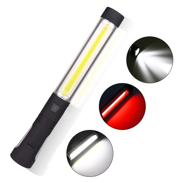portable led cob flashlight torch usb rechargeable 3 modes built-in battery light magnetic lanterna hanging hook camping lamp
portable led cob flashlight torch usb rechargeable 3 modes built-in battery light magnetic lanterna hanging hook camping lamp