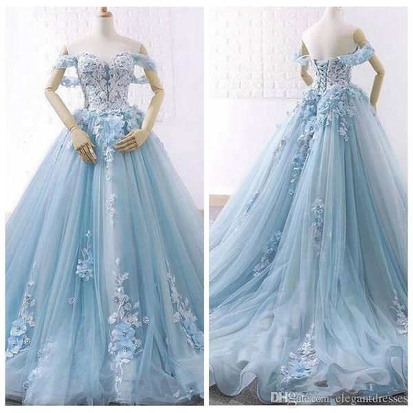 light sky blue off shoulder lace appliques quinceanera dresses off shoulder lace applique long formal evening party gowns robe de soiree, Blue;red 
light sky blue off shoulder lace appliques quinceanera dresses off shoulder lace applique long formal evening party gowns robe de soiree, Blue;red