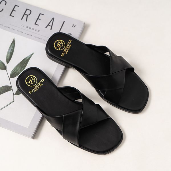 2020 beach slippers women flat slides plus size 35-43 casual flip flops comfortable outsole slipper casual zapatos mujer, Black
2020 beach slippers women flat slides plus size 35-43 casual flip flops comfortable outsole slipper casual zapatos mujer, Black
