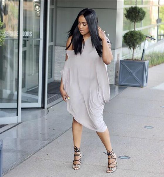 summer skirt dresses fashion female one-shoulder asymmetrical dress solid loose dress for women, Black;gray
summer skirt dresses fashion female one-shoulder asymmetrical dress solid loose dress for women, Black;gray