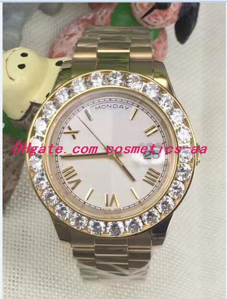 11 style luxury watches white diamonds 18k roman 41mm watch 218235 ceramic bezel automatic mechanical men watches, Slivery;brown
11 style luxury watches white diamonds 18k roman 41mm watch 218235 ceramic bezel automatic mechanical men watches, Slivery;brown