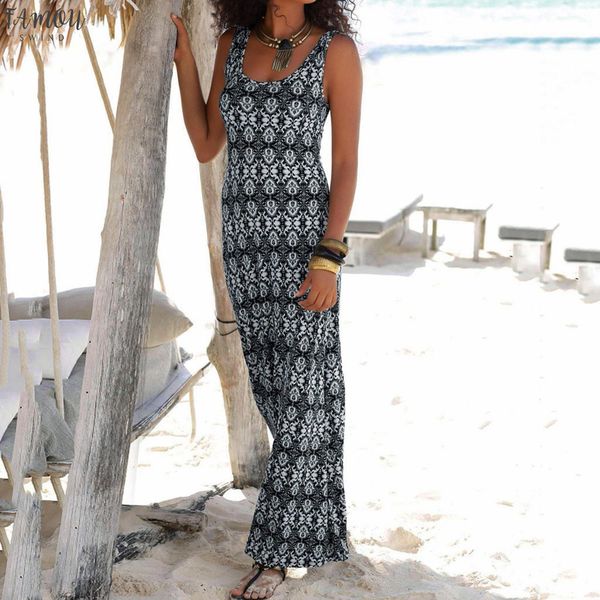 long dress for wedding party for woman women halter neck boho print sleeveless casual mini beachwear dress sundress#g7, Black;gray
long dress for wedding party for woman women halter neck boho print sleeveless casual mini beachwear dress sundress#g7, Black;gray