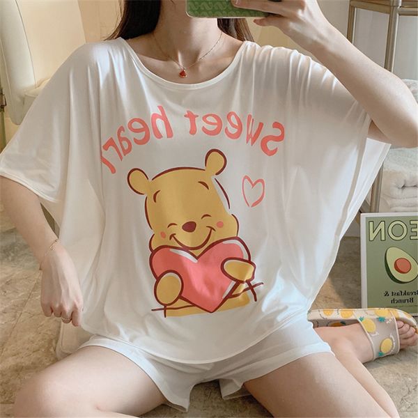 большой размер -2xl мультфильм милый пух медведь лето милый печатный короткий рукав 2 шт костюм студентки удобные o-образным вырезом, Black;red
большой размер -2xl мультфильм милый пух медведь лето милый печатный короткий рукав 2 шт костюм студентки удобные o-образным вырезом, Black;red
