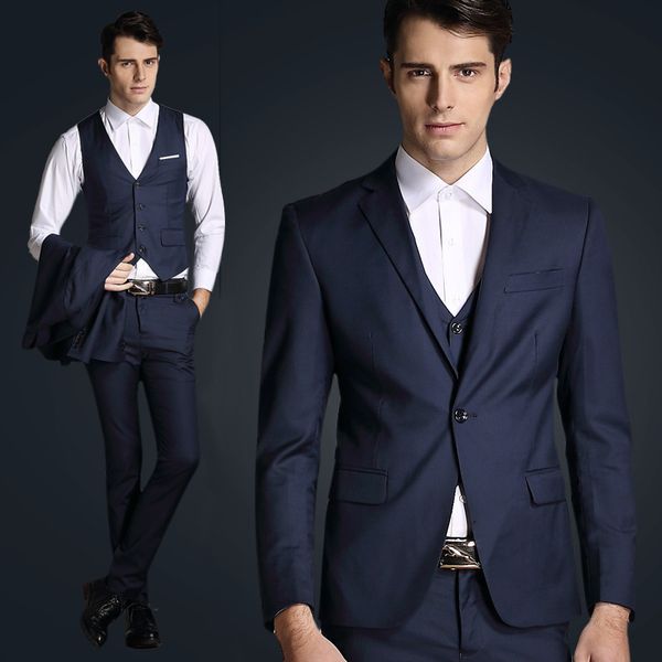 3 piece suits men navy blue tuxedo men suit slim fit formal blazer custom groom wedding suit for business costume homme, White;black
3 piece suits men navy blue tuxedo men suit slim fit formal blazer custom groom wedding suit for business costume homme, White;black