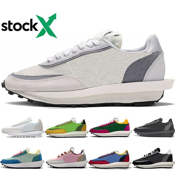 ld waffle mesh upper running shoes mens women fashion breathe pine green triple black white nylon green gusto sports trainers
ld waffle mesh upper running shoes mens women fashion breathe pine green triple black white nylon green gusto sports trainers