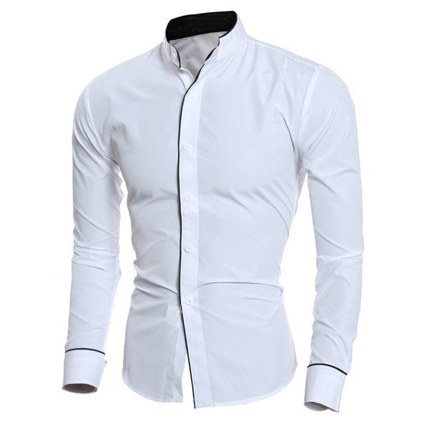 2019 fashion men shirts new arrivals slim fit male shirt solid long sleeve british style cotton men's shirt chemise homme bluza, White;black
2019 fashion men shirts new arrivals slim fit male shirt solid long sleeve british style cotton men's shirt chemise homme bluza, White;black