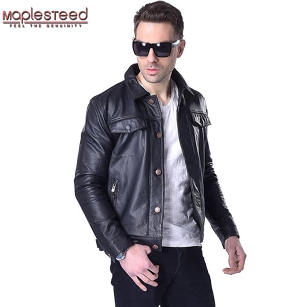 maplesteed leather jacket men genuine cowhide calf skin brand fashion black thick bomber motorcycle biker men's winter coat 163
maplesteed leather jacket men genuine cowhide calf skin brand fashion black thick bomber motorcycle biker men's winter coat 163