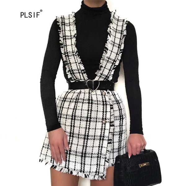 2020 fashion temperament black / white spliced strap underskirt lady high waist short skirt high street tide split skirt
2020 fashion temperament black / white spliced strap underskirt lady high waist short skirt high street tide split skirt