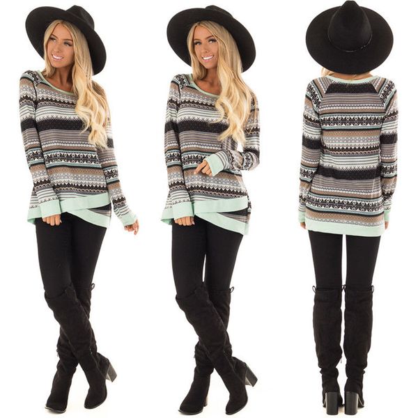 2018 autumn women blouse elegant striped shirt o neck long sleeve patchwork party casual cross shirt loose blusas, White
2018 autumn women blouse elegant striped shirt o neck long sleeve patchwork party casual cross shirt loose blusas, White