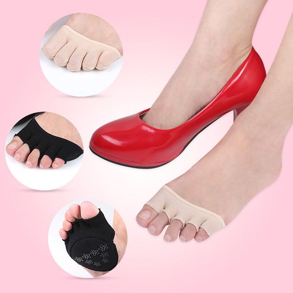 women's five toe ers socks toe separating socks no-show half palm for peep sandals pumps flats sneakers, Black;white
women's five toe ers socks toe separating socks no-show half palm for peep sandals pumps flats sneakers, Black;white