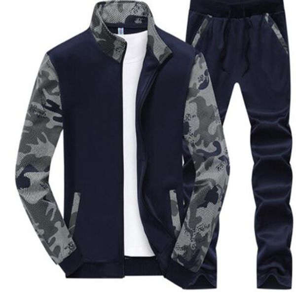 2018 fashion new arrival men's sporting suit spring&autumn brand casual two pieces sets sportwear sweatshirts set camouflage, Gray
2018 fashion new arrival men's sporting suit spring&autumn brand casual two pieces sets sportwear sweatshirts set camouflage, Gray