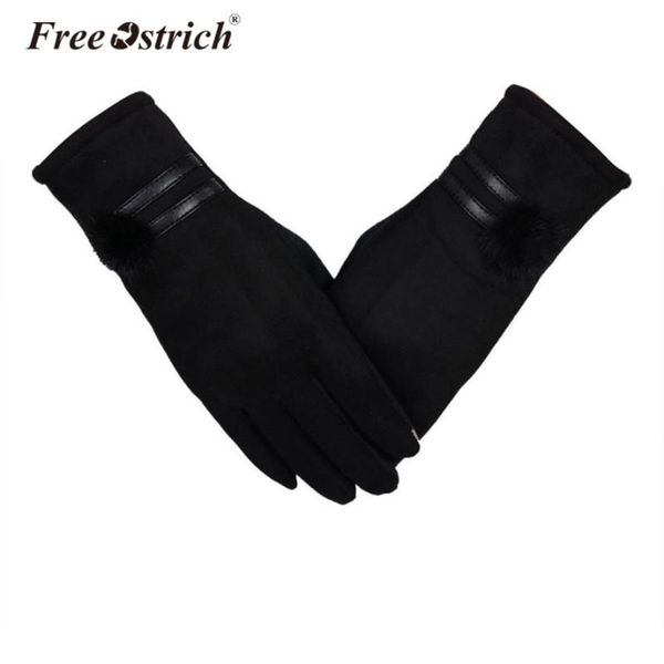ostrich gloves women female mitten wrist glove solid touch screen autumn winter outdoor warm inverted cotton gloves b0120, Blue;gray 
ostrich gloves women female mitten wrist glove solid touch screen autumn winter outdoor warm inverted cotton gloves b0120, Blue;gray