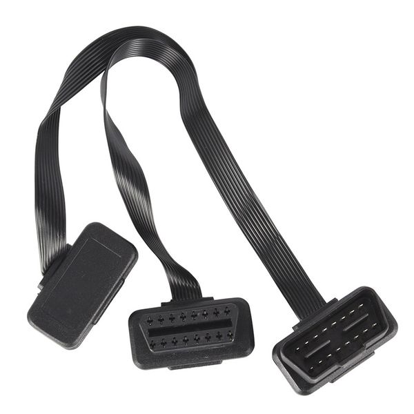 flat 16pin elm327 obd2 male to dual female y splitter elbow extension cable lead 30cm
flat 16pin elm327 obd2 male to dual female y splitter elbow extension cable lead 30cm