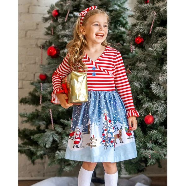 christmas outfit children dress girls clothing fashion spring autumn clothes cute dress for new year wholesale, Red;yellow
christmas outfit children dress girls clothing fashion spring autumn clothes cute dress for new year wholesale, Red;yellow