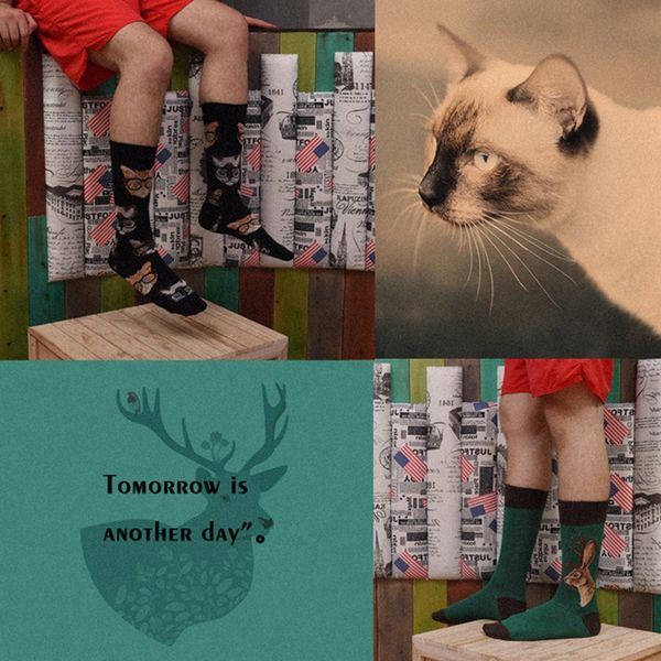 cycling running sportswear casual sports socks animal printed anti-slip breathable cotton spandex hosiery footwear sports good, Black
cycling running sportswear casual sports socks animal printed anti-slip breathable cotton spandex hosiery footwear sports good, Black