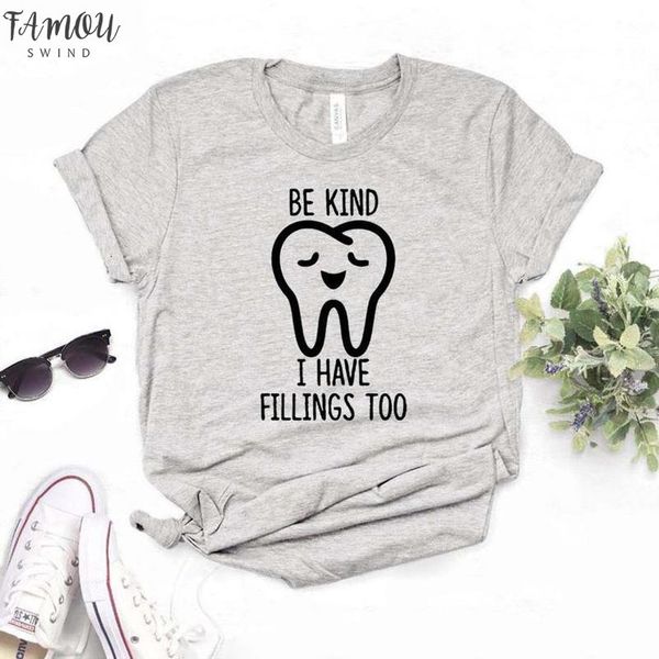 dentist be kind print women tshirt cotton casual funny t shirt for yong lady girl tee 6 colors drop ship 416, White
dentist be kind print women tshirt cotton casual funny t shirt for yong lady girl tee 6 colors drop ship 416, White