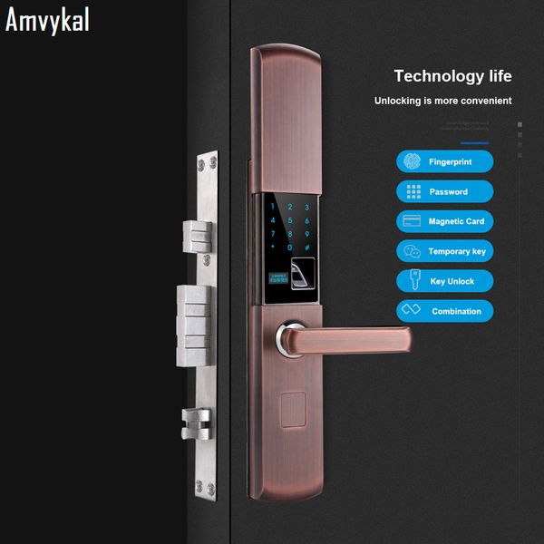 amvykal semiconductor fingerprint app remote password lock security door home door lock glass door smart electronic card lock
amvykal semiconductor fingerprint app remote password lock security door home door lock glass door smart electronic card lock