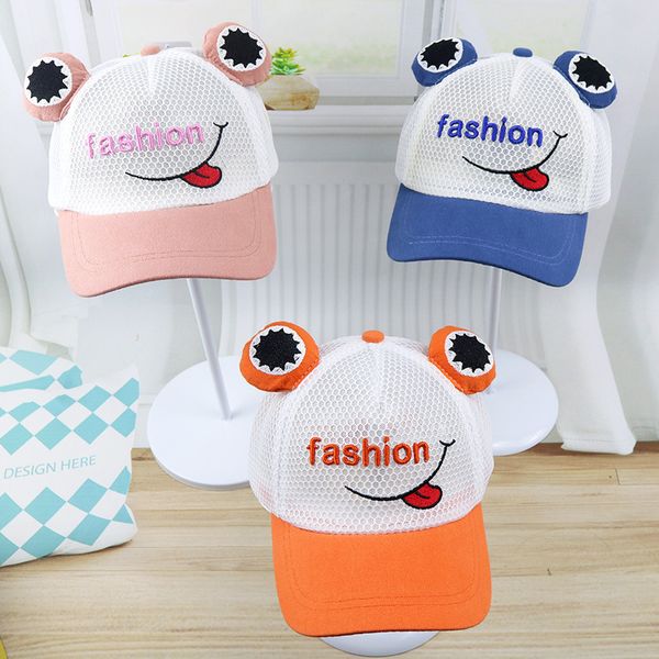 2020 new baby boy and girl hats korean fashion boy cartoon little frog baseball caps children cute sunshade mesh hip hop caps, Yellow
2020 new baby boy and girl hats korean fashion boy cartoon little frog baseball caps children cute sunshade mesh hip hop caps, Yellow