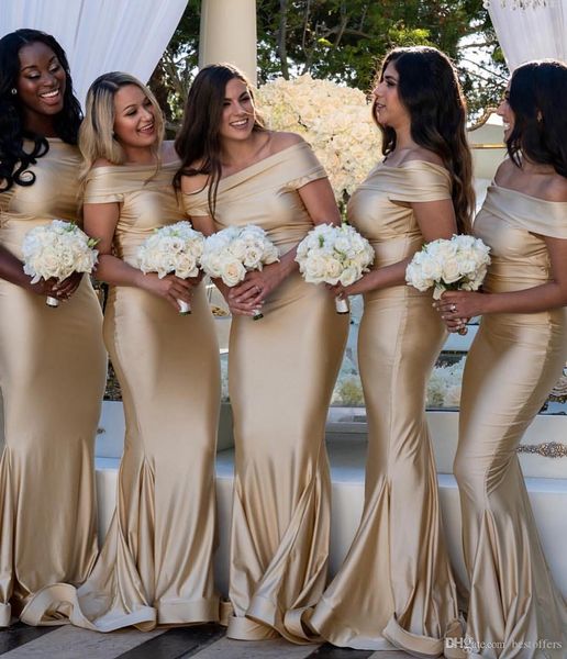 modern champagne mermaid bridesmaid dresses simple off shoulder floor length wedding guest dresses formal gowns robes de fête, White;pink
modern champagne mermaid bridesmaid dresses simple off shoulder floor length wedding guest dresses formal gowns robes de fête, White;pink
