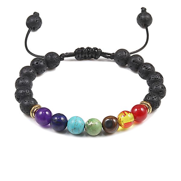 7 chakra adjustable strand bracelet men women lava rock tiger eye black matte beads natural stone braided bracelets yoga jewelry
7 chakra adjustable strand bracelet men women lava rock tiger eye black matte beads natural stone braided bracelets yoga jewelry