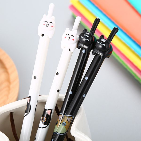 40 pcs creative stationery cocktails cat gel cute cartoon student water pen personalized office supplies needle pen
40 pcs creative stationery cocktails cat gel cute cartoon student water pen personalized office supplies needle pen
