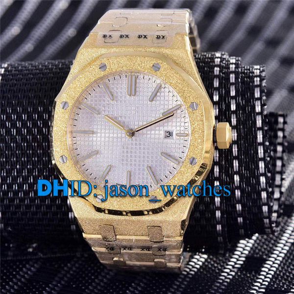 frost scrub gold watch mens designer watches luxury fashion 41mm 316l steel sapphire crystal mechanical automatic watch montre de luxe, Slivery;brown
frost scrub gold watch mens designer watches luxury fashion 41mm 316l steel sapphire crystal mechanical automatic watch montre de luxe, Slivery;brown