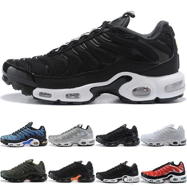 plus tn 2019 men women running shoes designer shoe greedy oreo silver bullet triple black white mens trainer sports sneakers size 40-45
plus tn 2019 men women running shoes designer shoe greedy oreo silver bullet triple black white mens trainer sports sneakers size 40-45