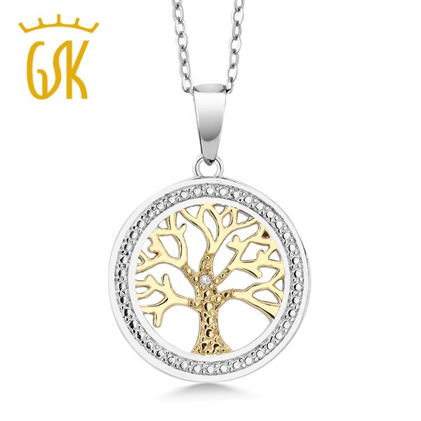 gemstoneking two-tone 925 sterling silver tree of lifefamily tree pendant necklace with diamond accent
gemstoneking two-tone 925 sterling silver tree of lifefamily tree pendant necklace with diamond accent